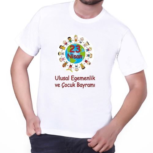 23 Nisan Baskılı Tişört