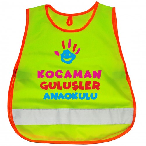 Renkli Baskılı Gezi Önlüğü